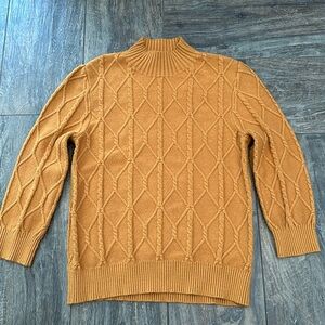 Women’s Tahari mustard sweater size s